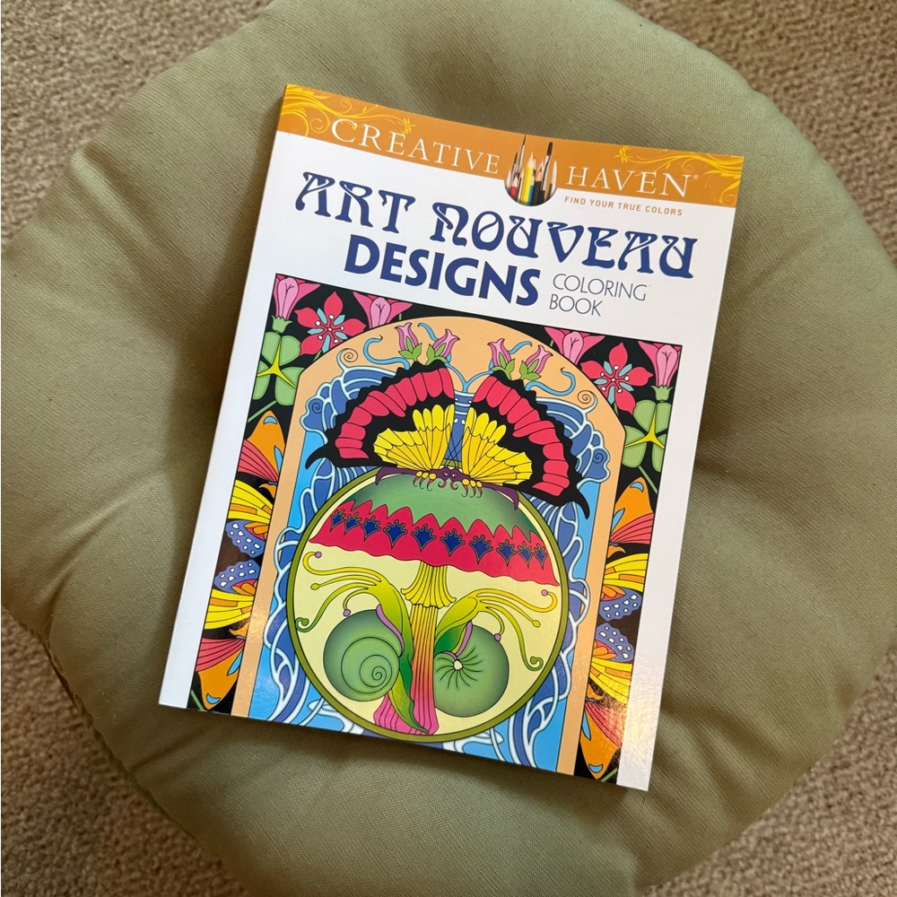 Art Nouveau Designs Coloring Book